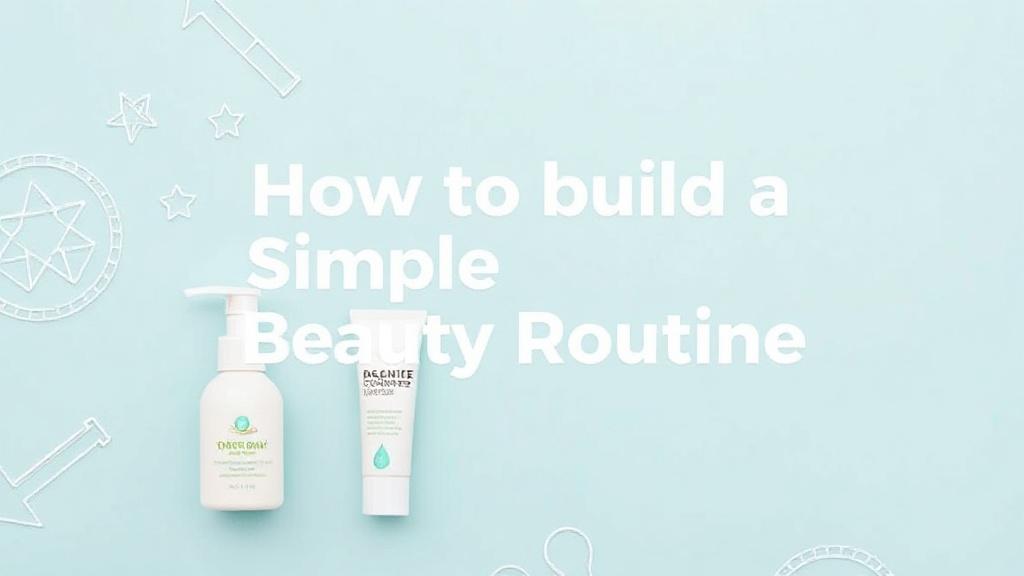 Wie man eine einfache beauty-Routine aufbaut
