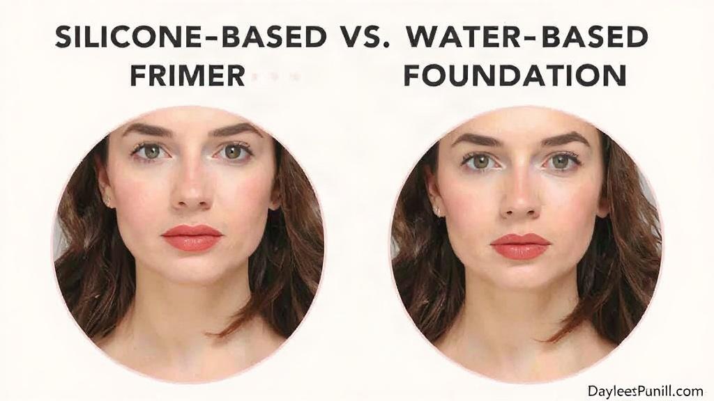 Primer auf Silikon- vs. Wasserbasis – Passende Kombination mit Foundation. Wie man die Foundation richtig einordnet